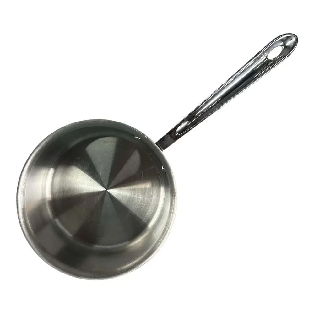 All-Clad D3 Stainless Steel 3-ply Bonded 3 Quart Qt Sauce Pan USA No Lid